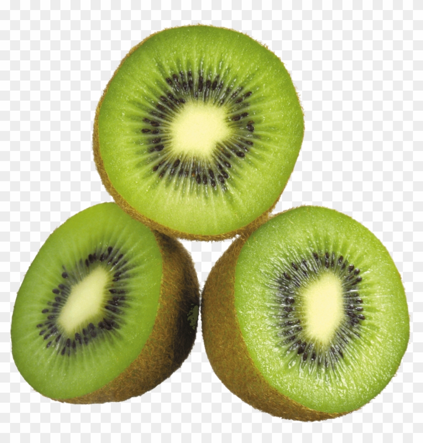 Download Three Open Kiwis Transparent Png - Kiwi Transparent Clipart #230168