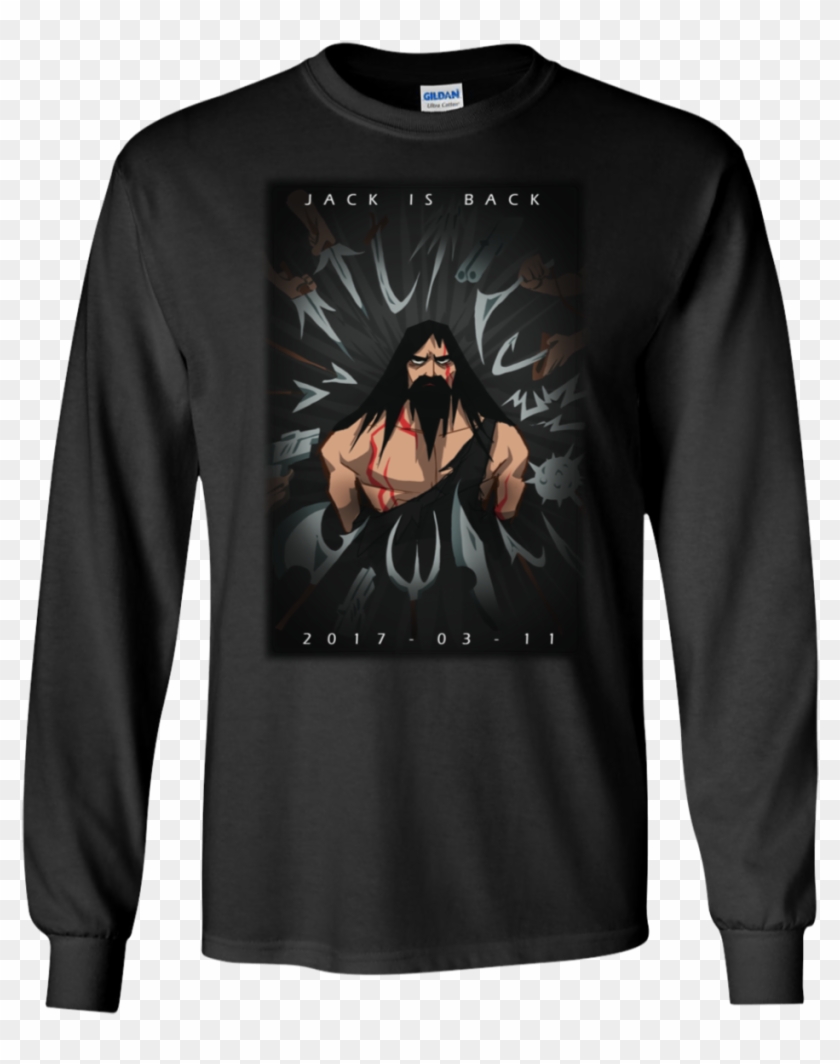 Samurai Jack John Wick Ls Shirt Clipart #230331