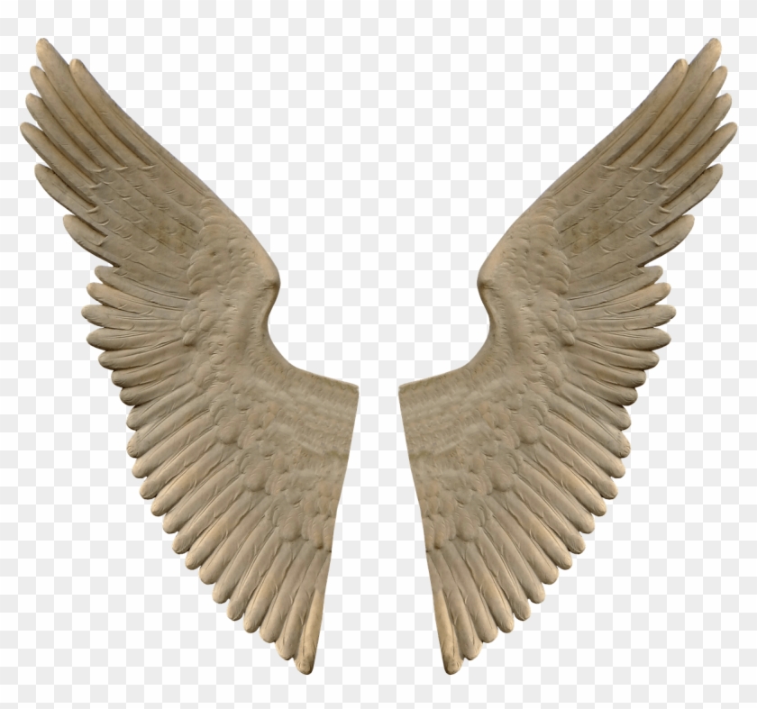Stone Angel Wings - Stone Wings Png Clipart