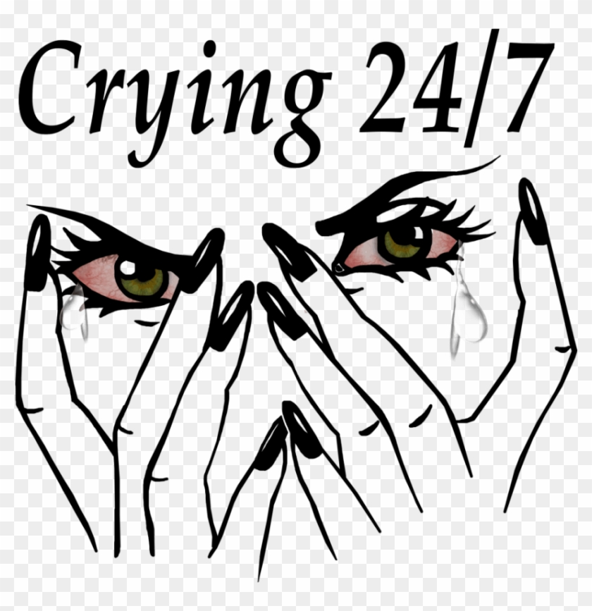 Free Png Download Crying 24 7 Png Images Background - Crying Eyes Pop Art Clipart #230473