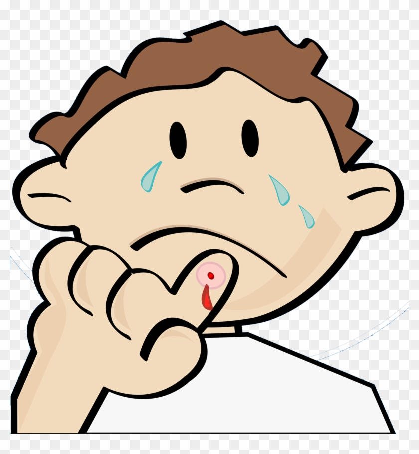 Crying Cartoon Illustration - Cartoon Boy Crying Clipart #230481