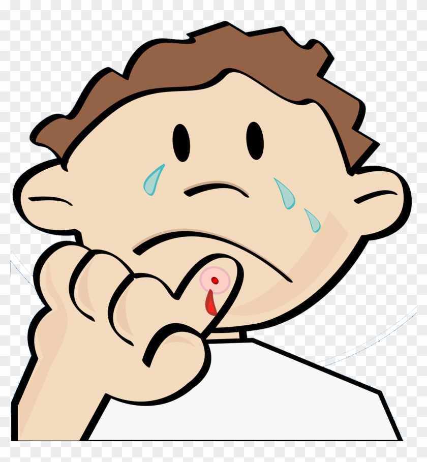 Crying Cartoon Illustration - Cartoon Boy Crying Clipart