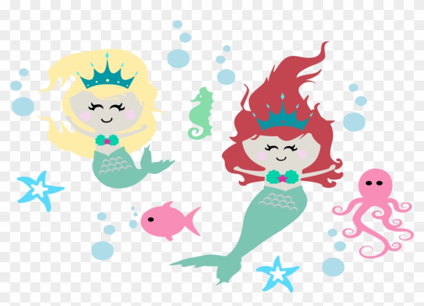 1024 X 692 2 - Mermaid Cute Png Clipart #230663