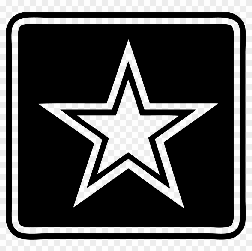 Air Force Army Png Logo - Black Us Army Logo Clipart #230706