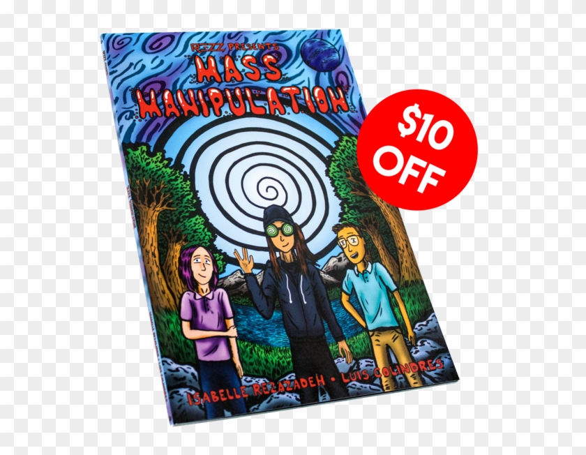 Mass Manipulation Comic Book - Rezz Comix Clipart