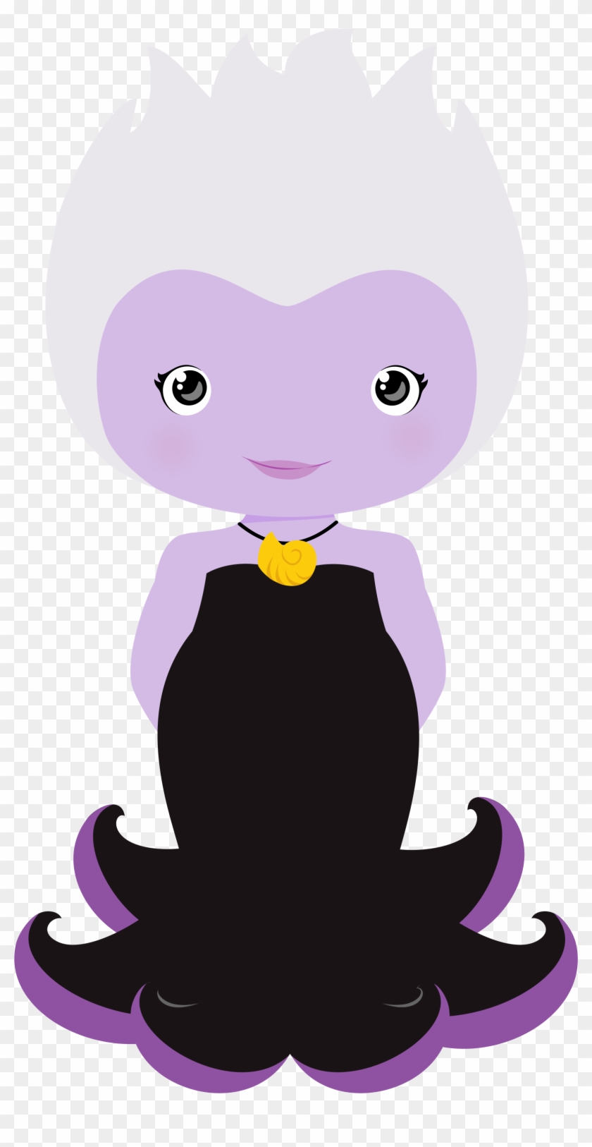 Mermaid Clipart Free Images - Little Mermaid Cute Png Transparent Png #230975