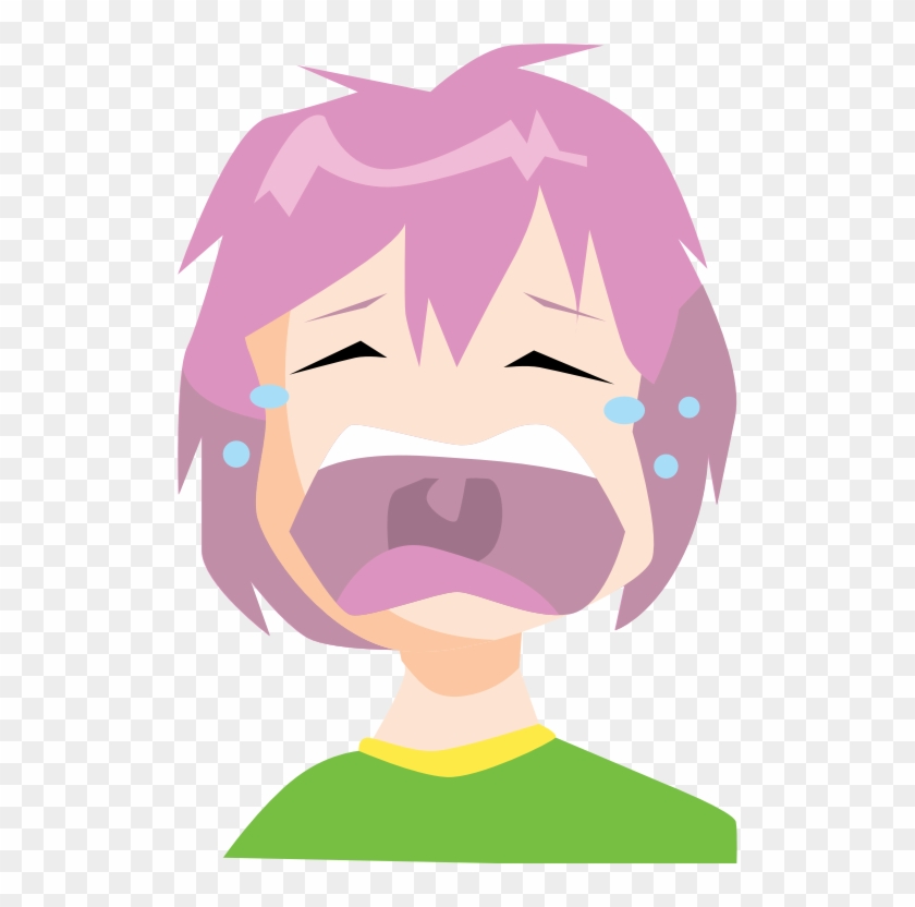 Medium Image - Cry Boy Png Clipart