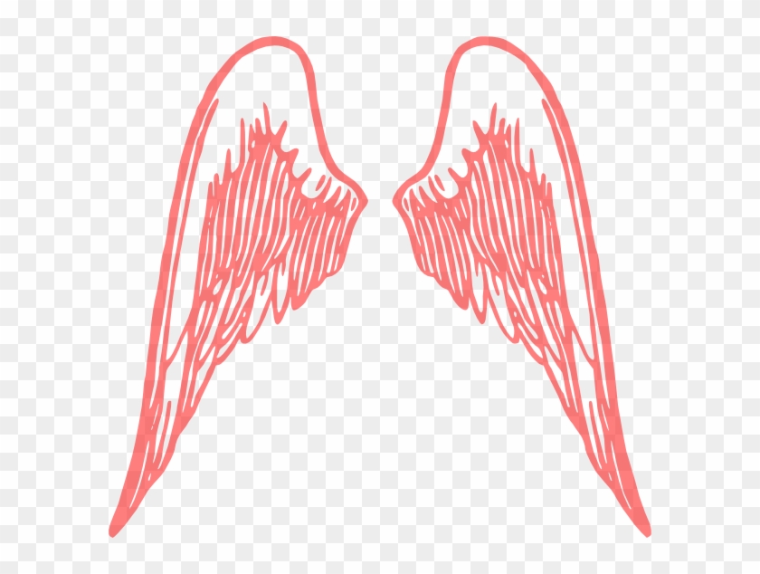 Clip Black And White Download Red Wings Clip Art At - Angel Wings Clipart Transparent - Png Download