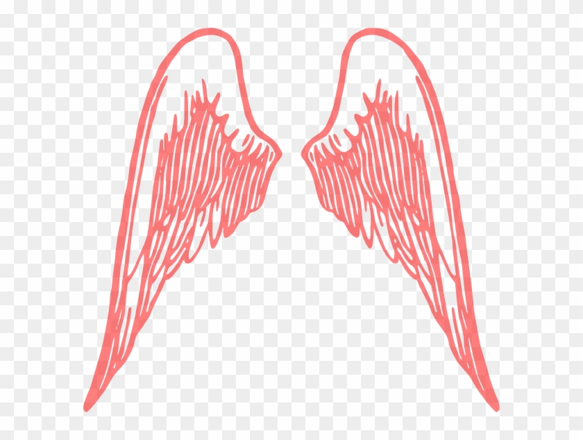Clip Black And White Download Red Wings Clip Art At - Angel Wings Clipart Transparent - Png Download #231399