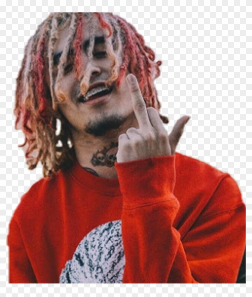 Lilpump Middlefinger Aye Lit Guccigang - Lil Pump Fuck You Clipart #231559