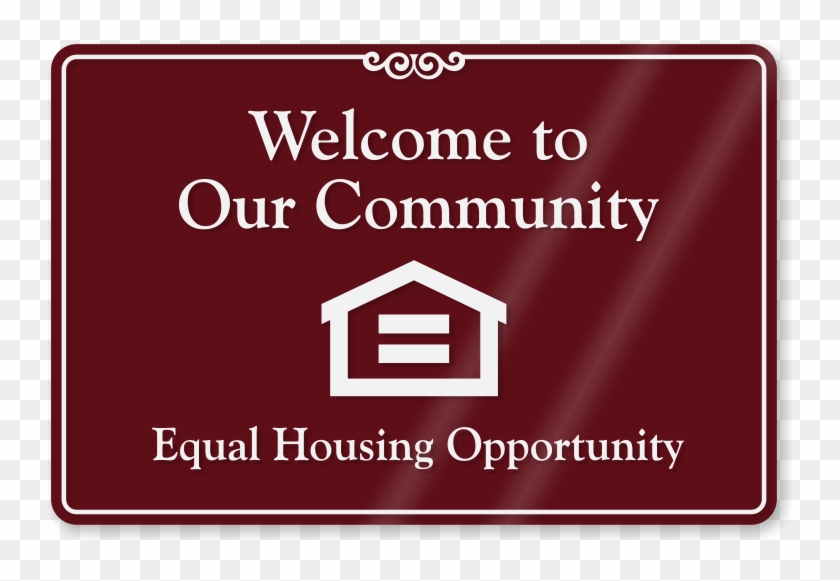 Welcome To Our Community Sign - Sign Clipart #231609