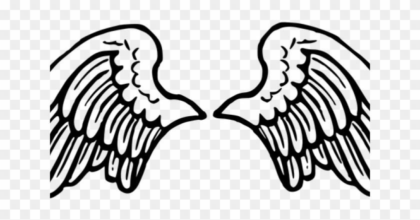 Angels Clipart Angel Wing - Cartoon Angel Wings Png Transparent Png