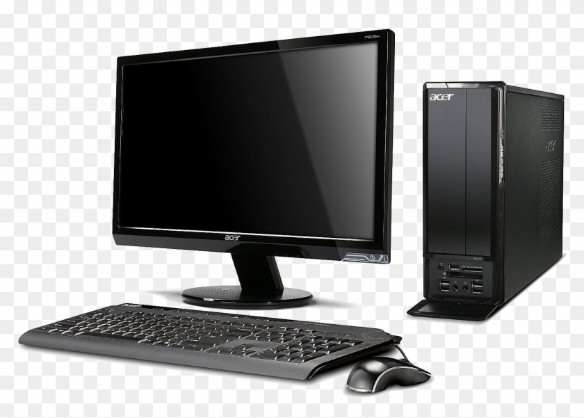 Desktop Computer Png Clipart - Acer Pc Transparent Png #231632