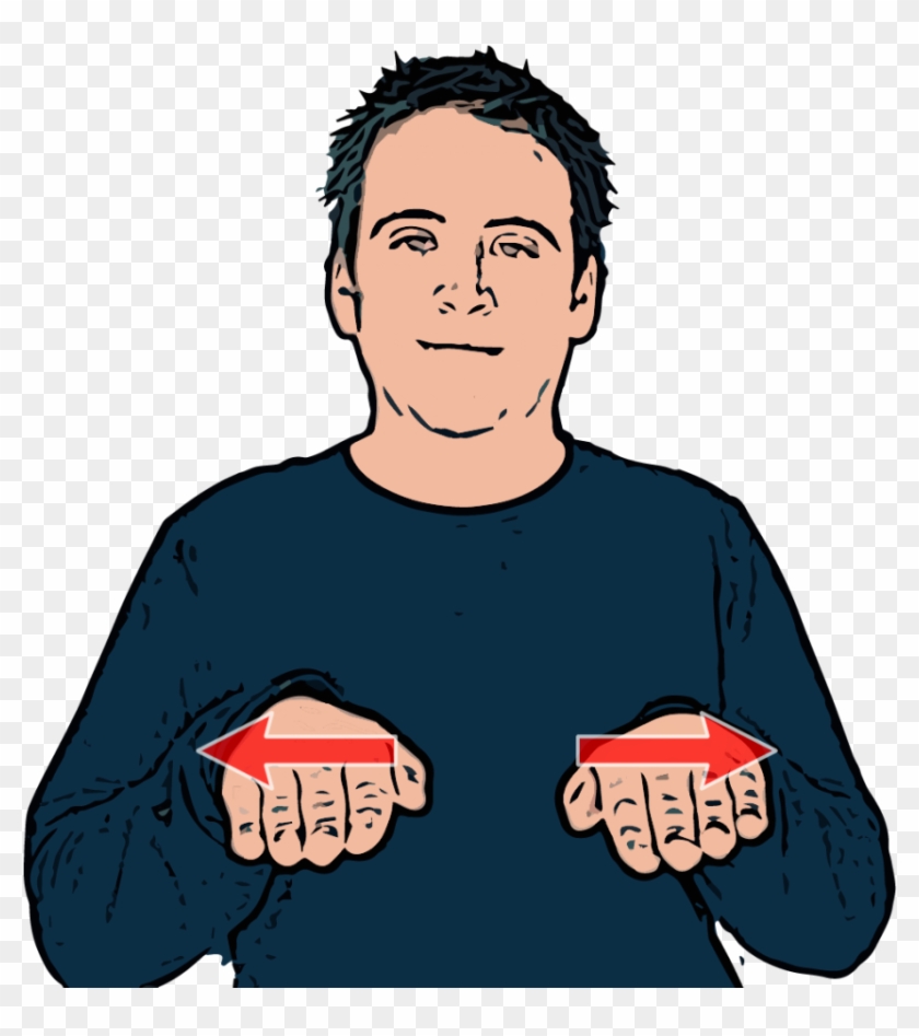 British Sign Language - Equality Sign Language Clipart #231634