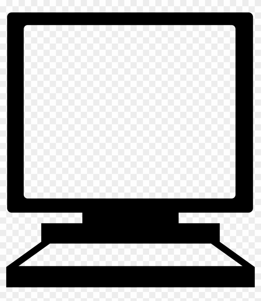 Computer Screen Icon - Computer Symbol Clipart #231779