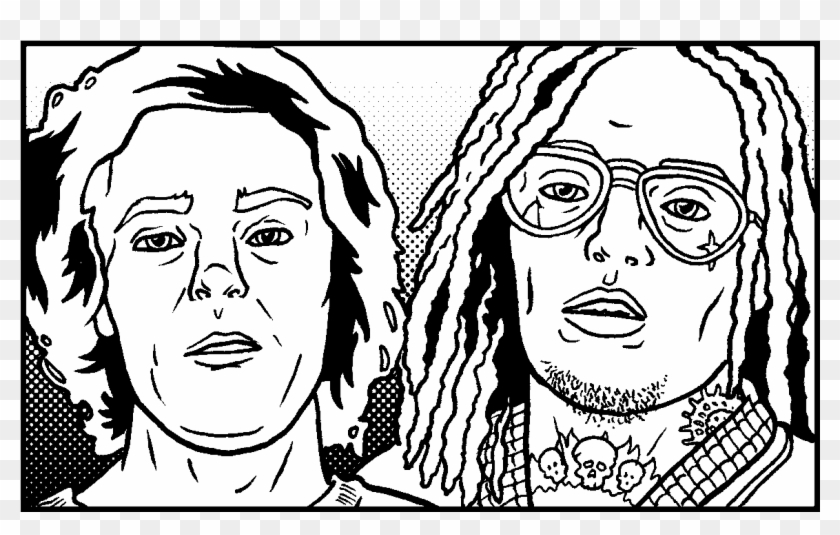 Stephen Lawyer = Lil Pump - Sketch Clipart