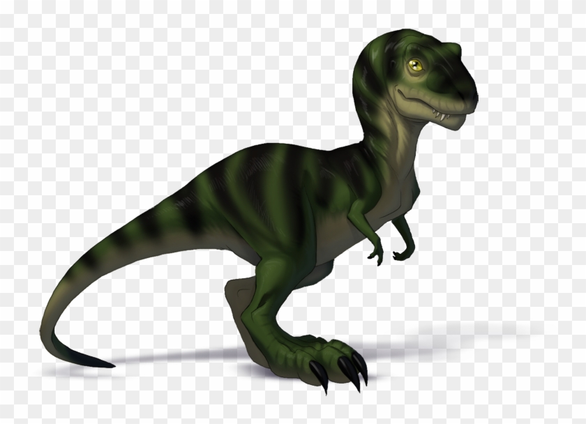 Indominus Rex Kisses Trex , Png Download - T Rex Baby Drawings Clipart