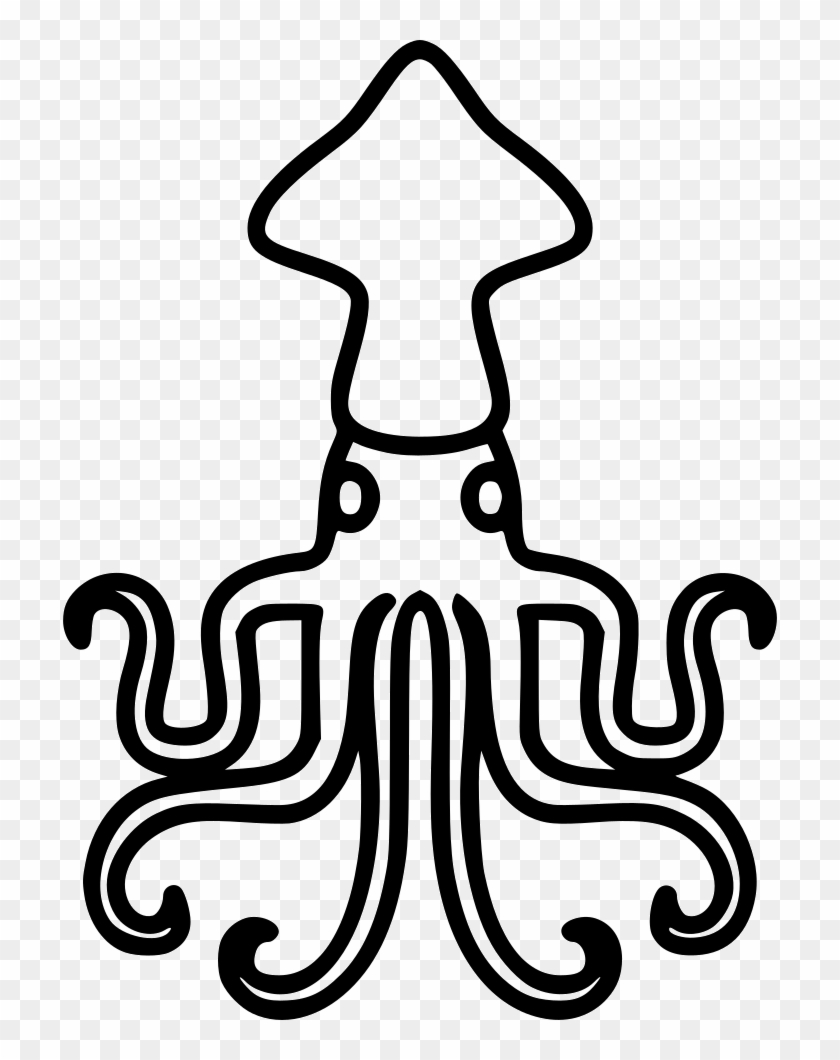 Png File - Squid Free Icon Clipart #232009