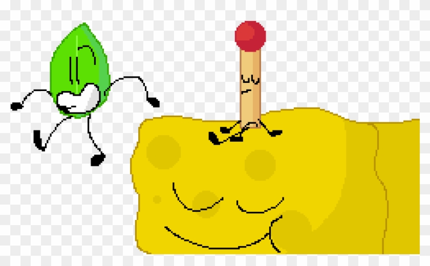 Leafy, Match And Spongy - Cartoon Clipart #232011