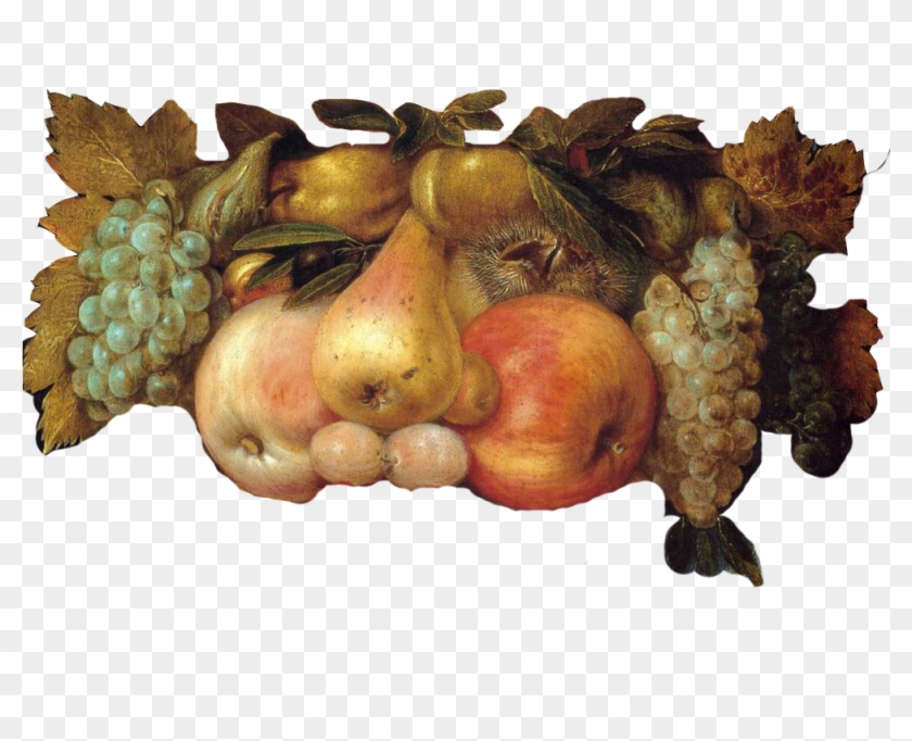 38 771k Grapes 29 Nov 2012 - Reversible Head With Basket Of Fruit Clipart