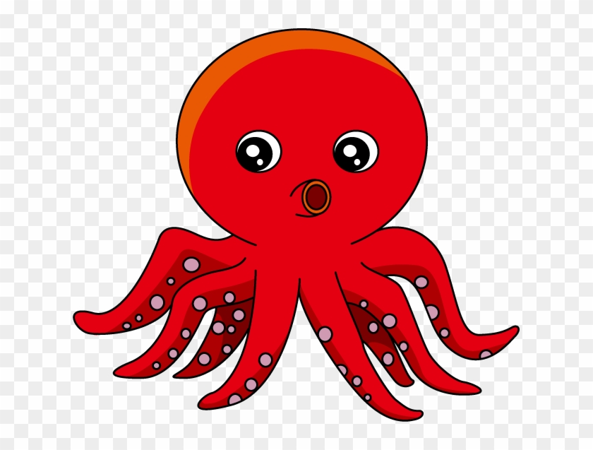 Banner Library Art Clipart Transparente Png Descargar - Red Octopus Clipart #232625