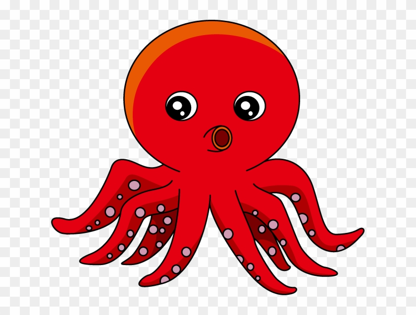 Banner Library Art Clipart Transparente Png Descargar - Red Octopus Clipart #232625