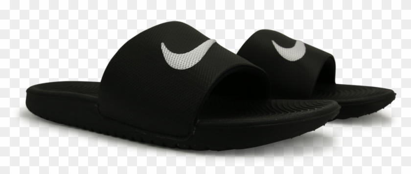 Nike Kids Kawa Sandals Black - Flip-flops Clipart #232655
