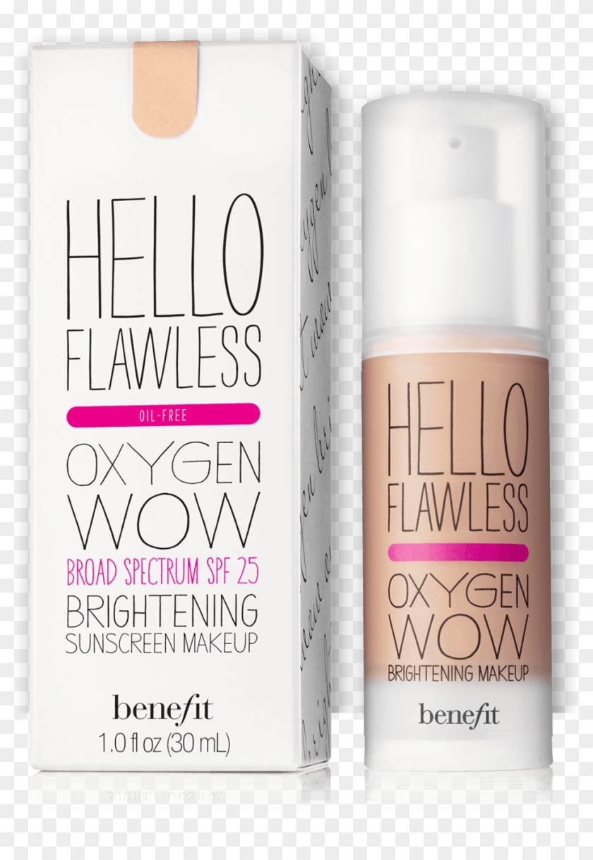 Hello Flawless Oxygen Wow Liquid Foundation - Oxygen Wow Foundation Clipart #232758