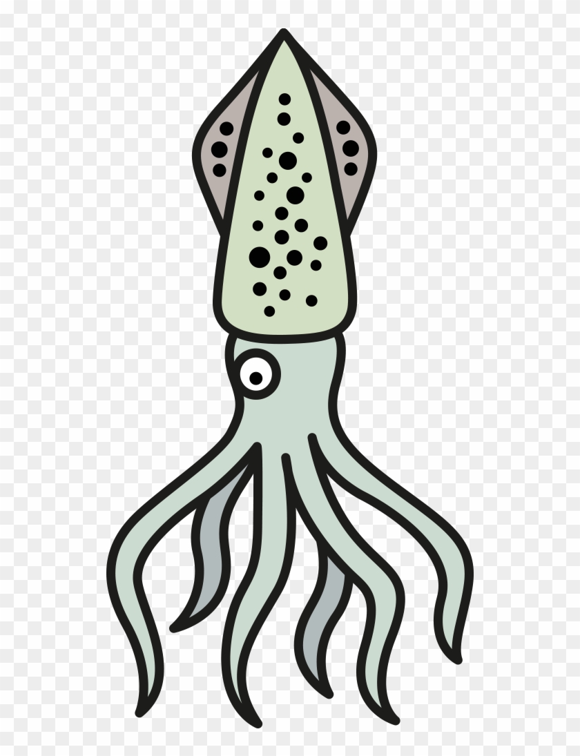 Squid - Illustration Clipart #232845