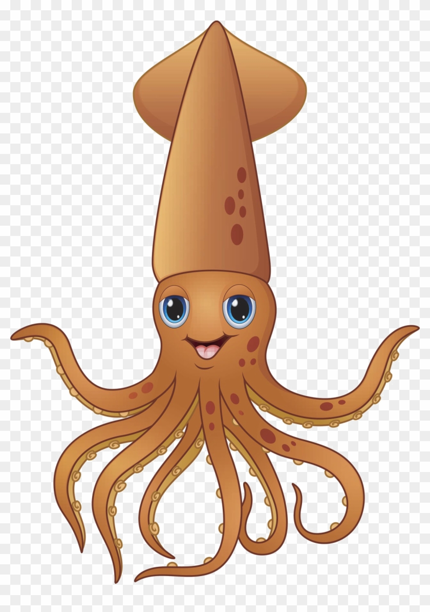 Antarctic Squid Png Image Background - Squids Clipart #232900