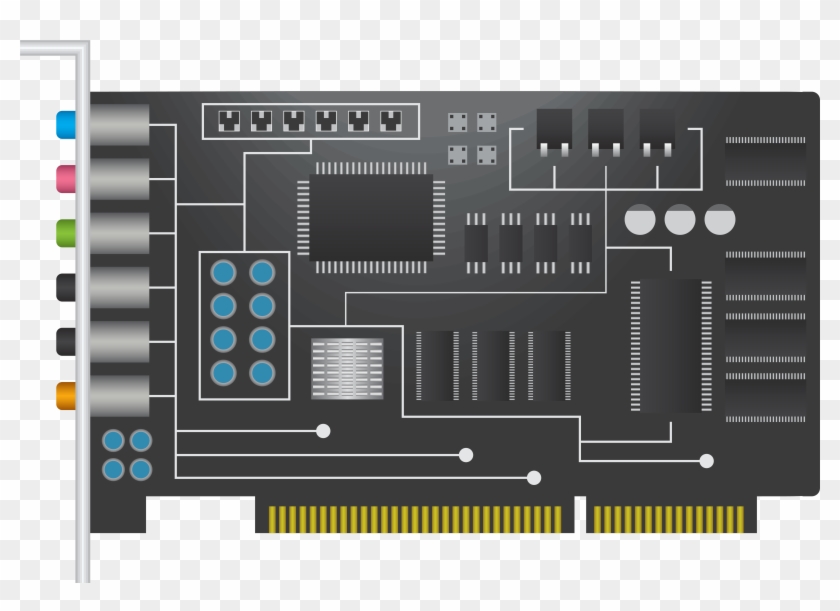 Soundcard Png Best Web - Electronics Clipart