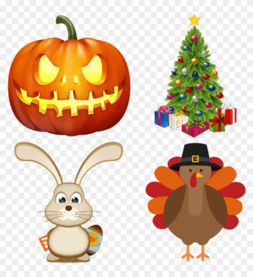 Free Png Clipart Free Transparent Png Images Stickers - Halloween Pumpkin Png Transparent
