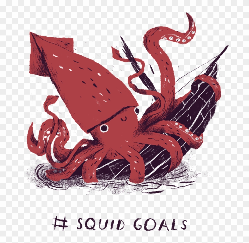 Squid Goals Clipart