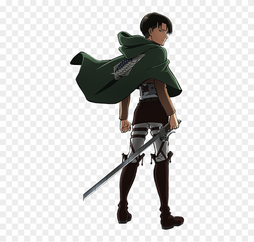 Attack On Titan Transparent Background Png - Eren And Levi Fighting Clipart