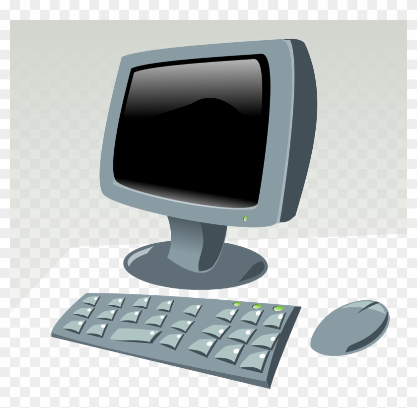 Computer Pc Clipart Desktop Computer - Computer For Kids - Png Download #233263