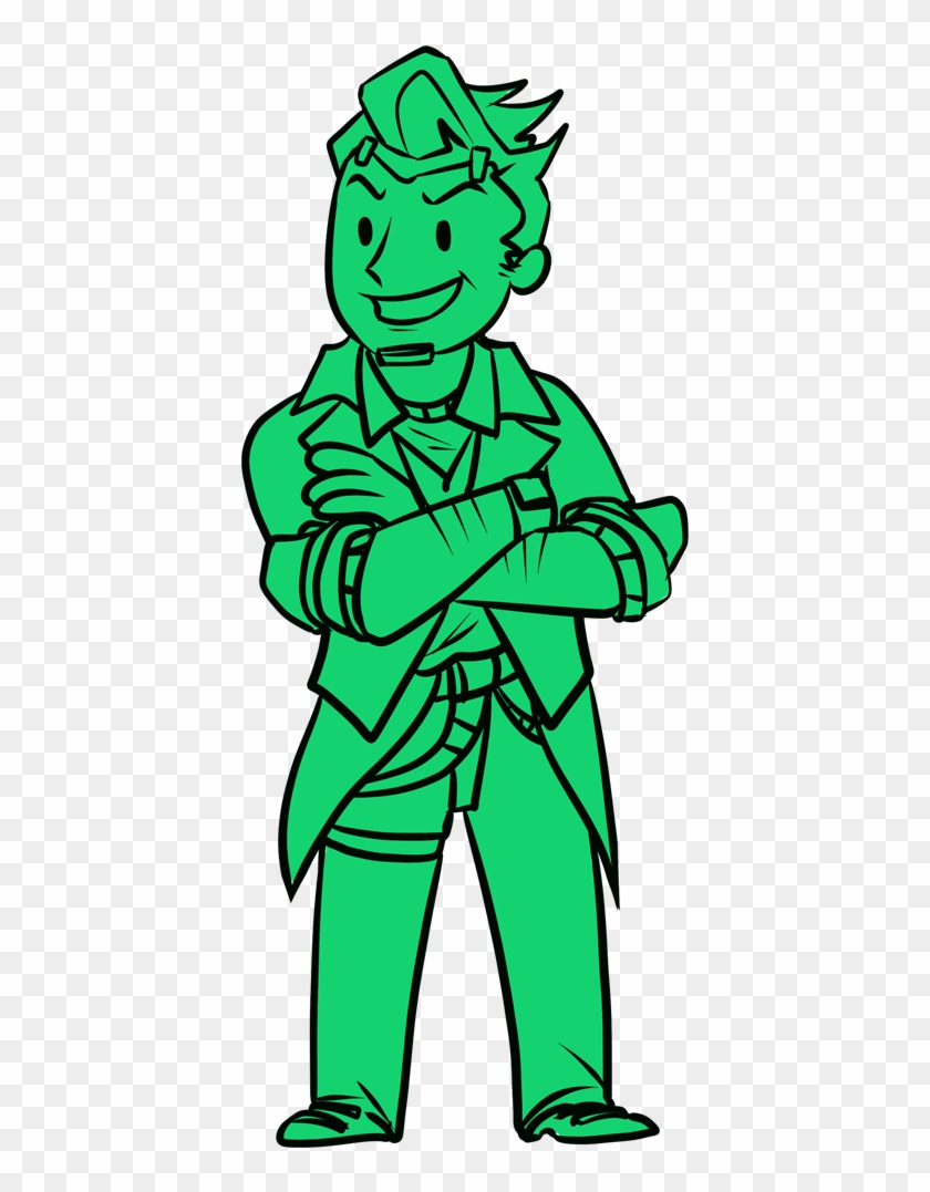 Vault Boy Handsome Jack Clipart