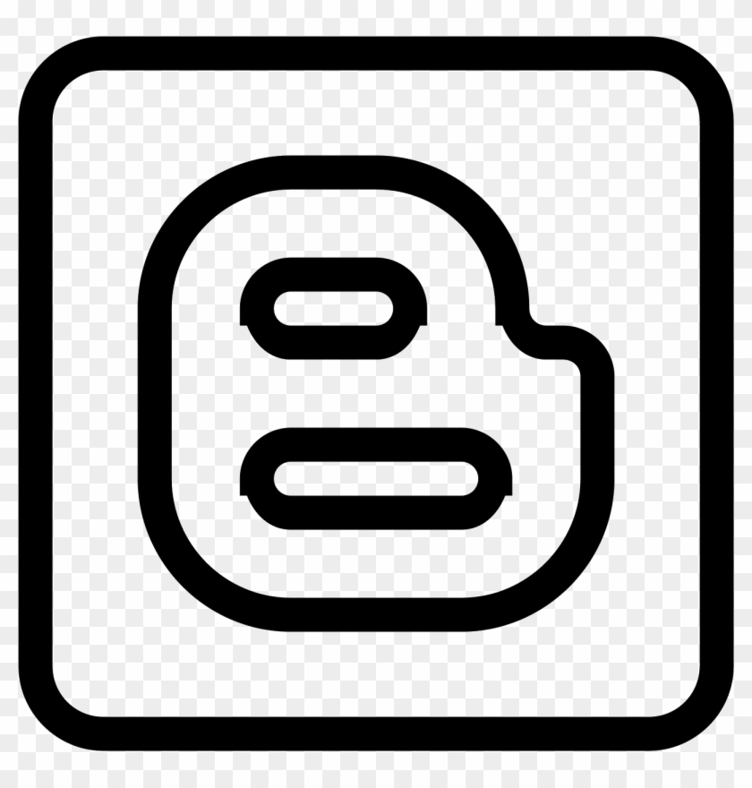 Subscribe Computer Icons Free Hq Image - Logo Blogger White Png Clipart