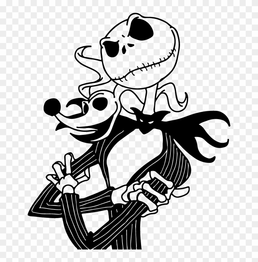 Jack Skellington Sally Youtube Art Drawing Series Clipart - Imágenes De Jack Skeleton - Png Download