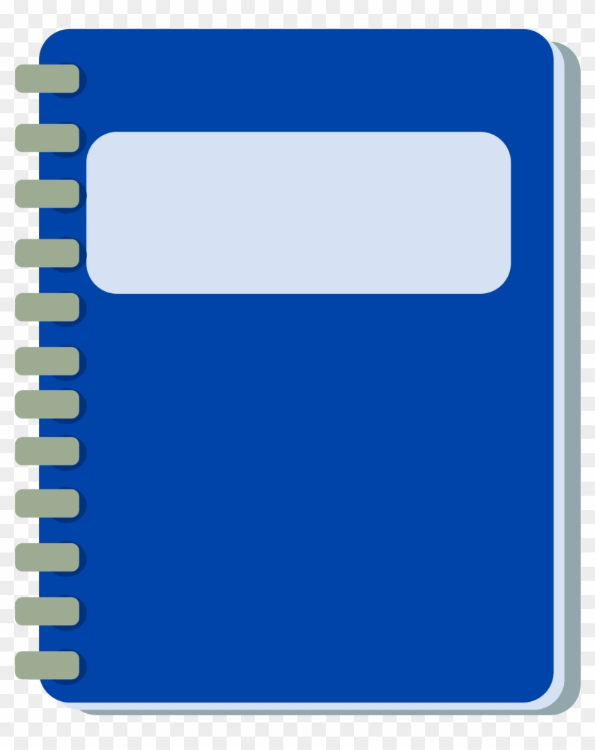 Computer Clipart Notebook - Majorelle Blue - Png Download #233457