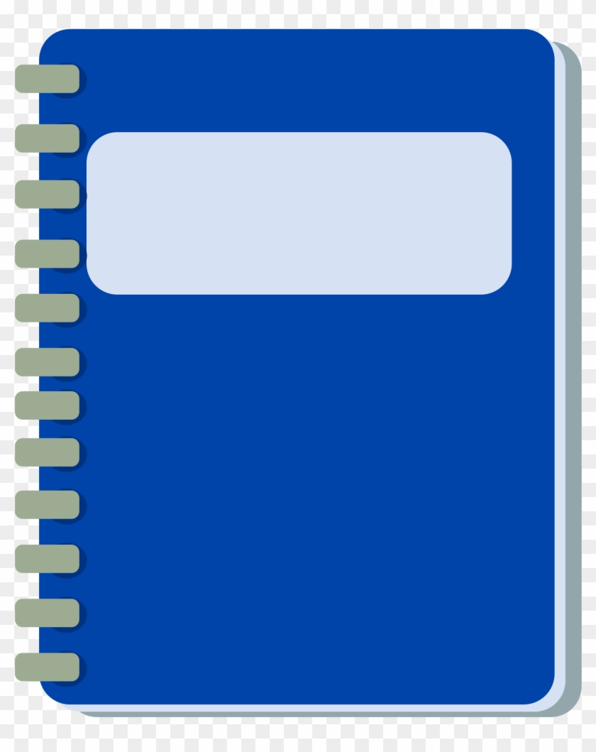 Computer Clipart Notebook - Majorelle Blue - Png Download
