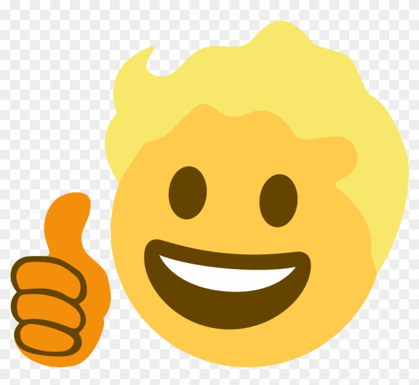 Vaultboy Discord Emoji - Vault Boy Meme Emoji Clipart #233484