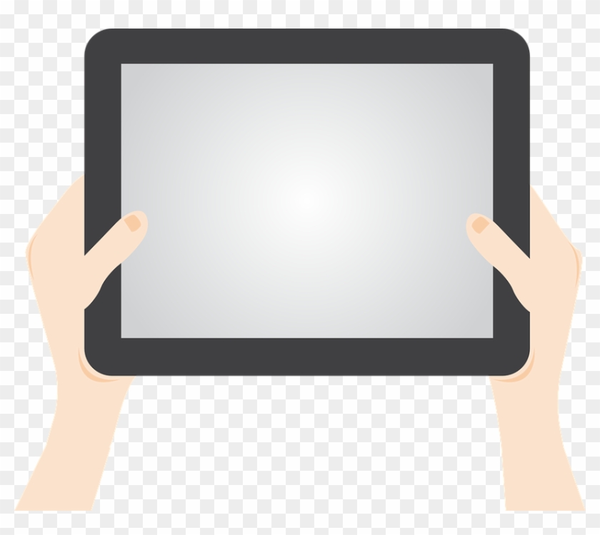 Computer Clipart Ipad - Tablet Clip Art - Png Download #233537