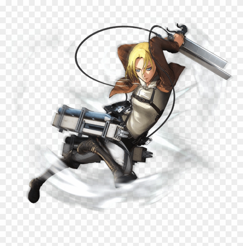 Anime, Ω-force, Attack On Titan, Shingeki No Kyojin - Attack On Titan Characters Game Clipart #233557