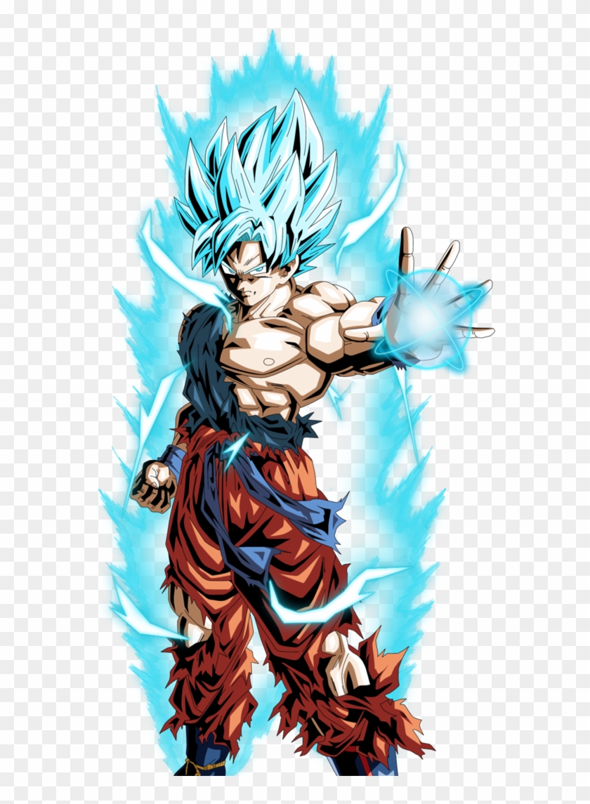 Goku Super Saiyan God Super Saiyan Dbxv By Armorkingtv21 - Goku Super Saiyan God Blue Hd Clipart #233614