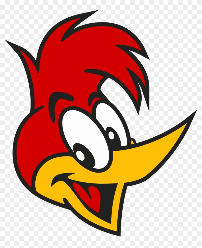 Woody Woodpecker Racing Png - Woody Woodpecker Head Clipart
