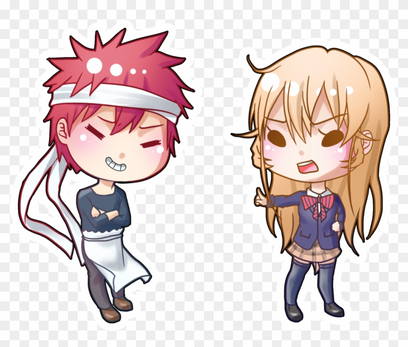 Food Wars Png - Anime Chibi Food Wars Clipart #233744