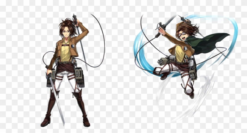 Hange Zoë Is To Be The Summon Exclusive Of The Attack - Cartoon Clipart #233784