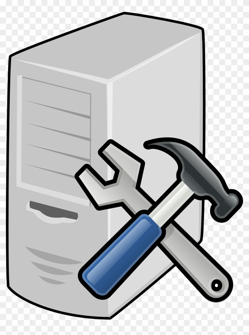 Pc Clipart Internet Computer - Computer Repair Clip Art - Png Download