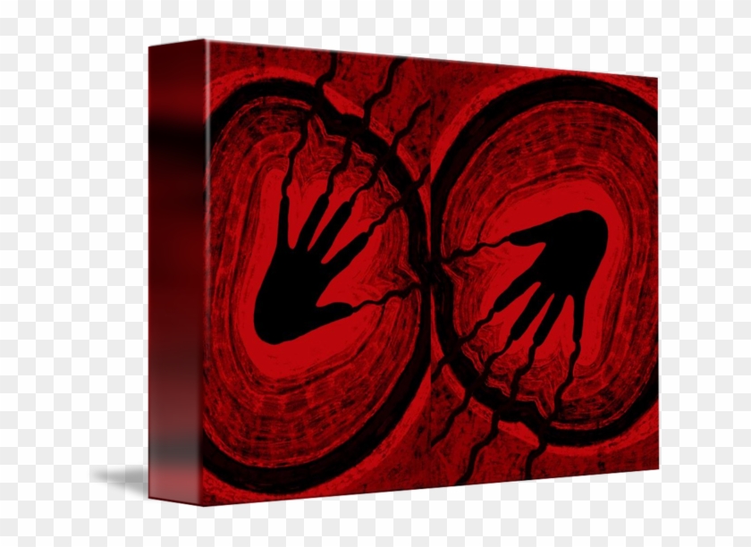 "electric Aura In Red And Black " By Sherrie Larch, Clipart #233830