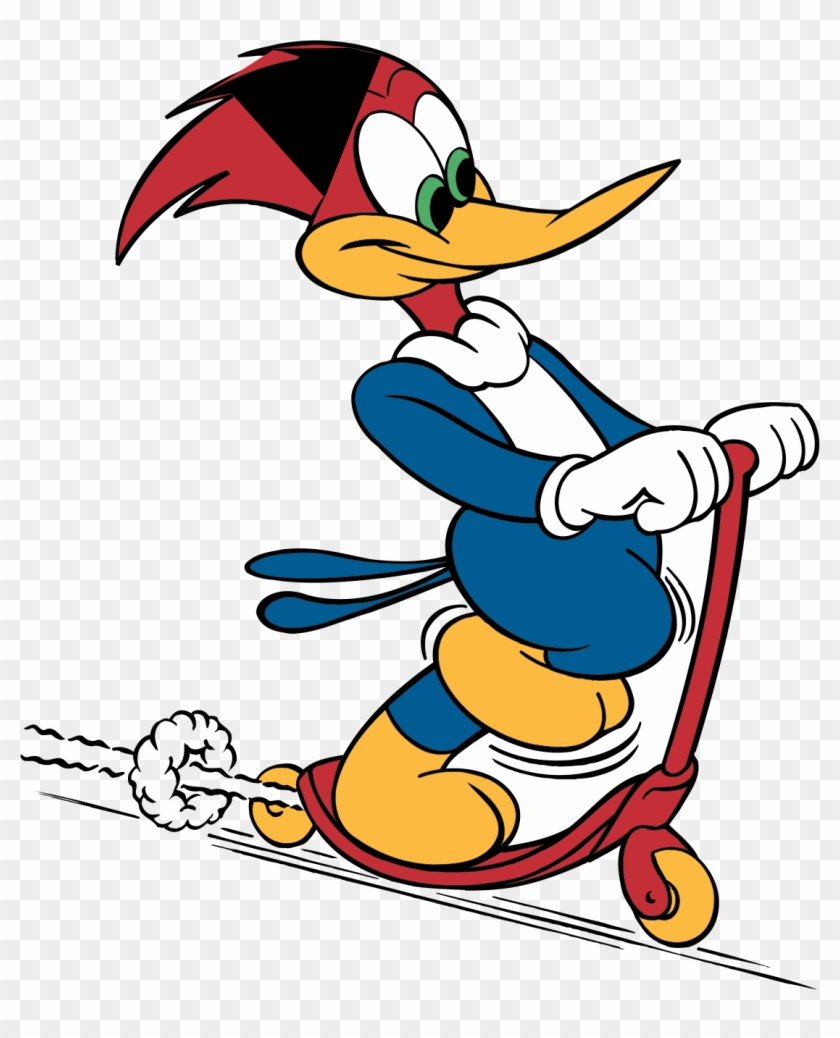 Woody Woodpecker Characters, Woody Woodpecker Cartoon - Woody The Woodpecker Transparent Clipart